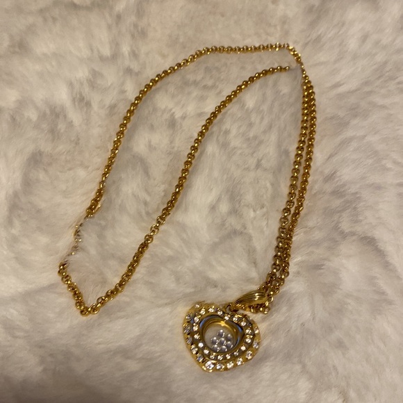 Vintage Nolan miller heart pendant necklace - Picture 2 of 7